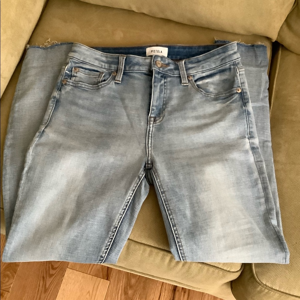 Pistola Arielle Skinny Scissor Cut Hem Jeans